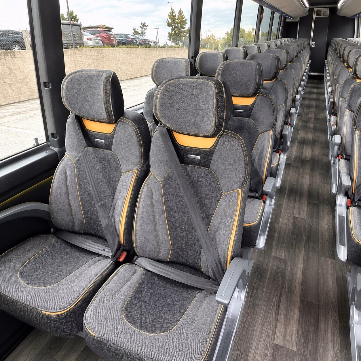 norwalk charter bus interior