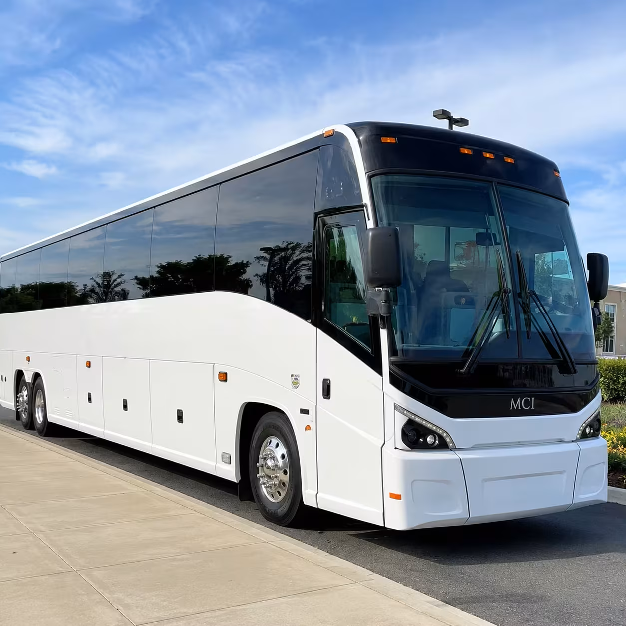 norwalk charter bus rentals to lax airport