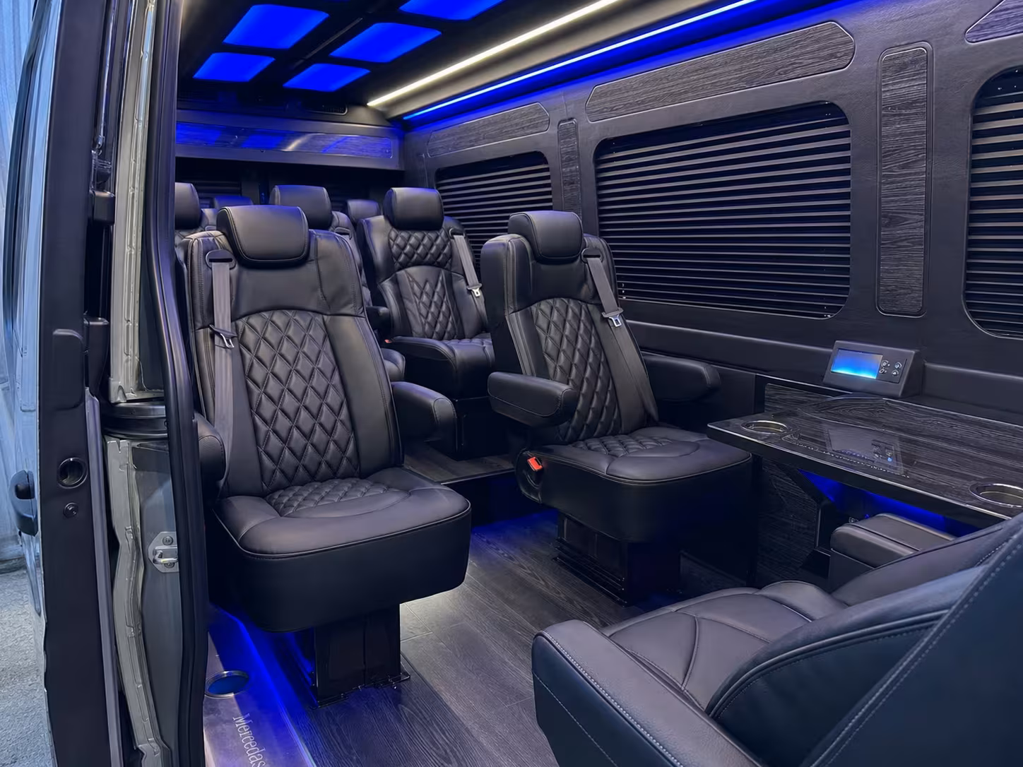 sprinter van transportation for groups and events across norwalk