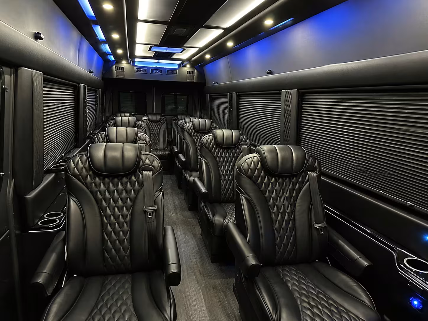 sprinter van with driver interior