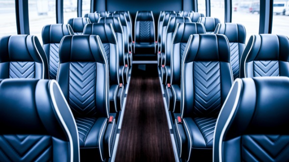 norwalk 20 passenger minibus inside