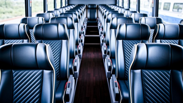 norwalk 54 passenger charter bus rental