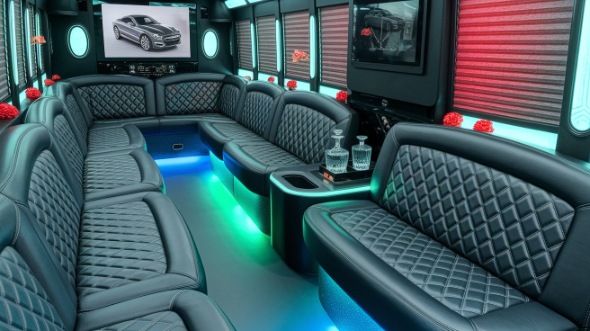 norwalk party bus rental inside