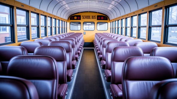 norwalk school bus rental inside