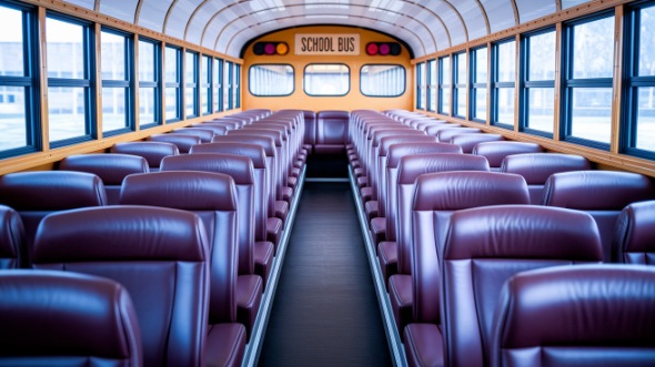 school bus rental interior norwalk