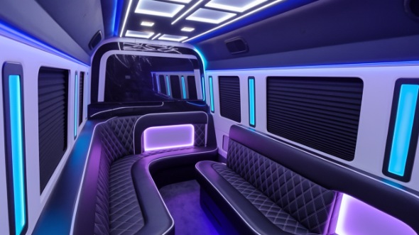 sprinter limo rental interior norwalk